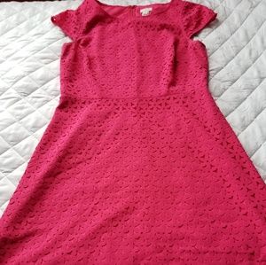 Jcrew pink dress sz 6